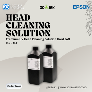 Premium UV Printer Epson Head Cleaning Solution 1 Liter Hard Soft Ink